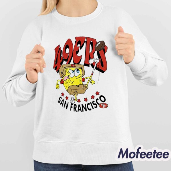 49ers Super Bowl LVIII Spongebob Shirt