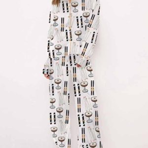 Apres Ski Espresso Martini Girls Pajama Set 1