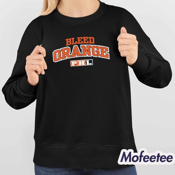 Bleed Orange Hoodie