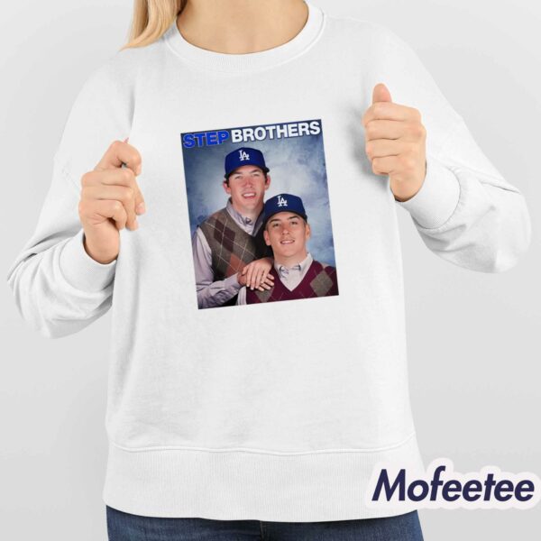 Bobby Miller And Walker Buehler Step Brother LA Dodgers Shirt