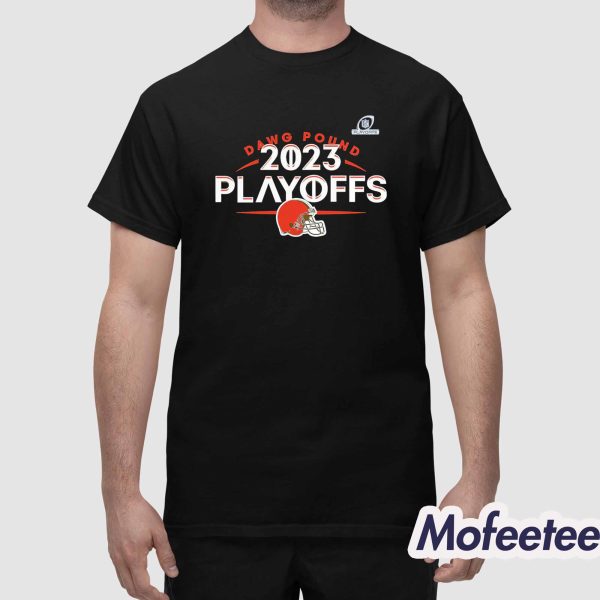 Browns Dawg Pound 2023 Playoffs Shirt