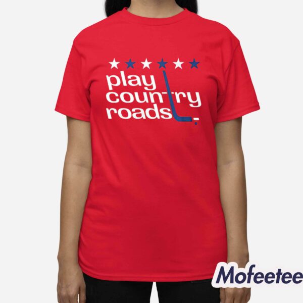 Capitals Play Country Roads Shirt
