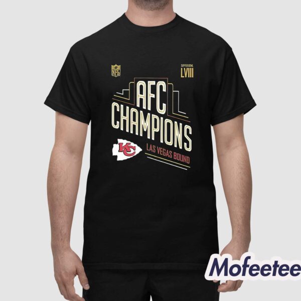 Chiefs 2024 AFC Championship Super Bowl LVIII Shirt
