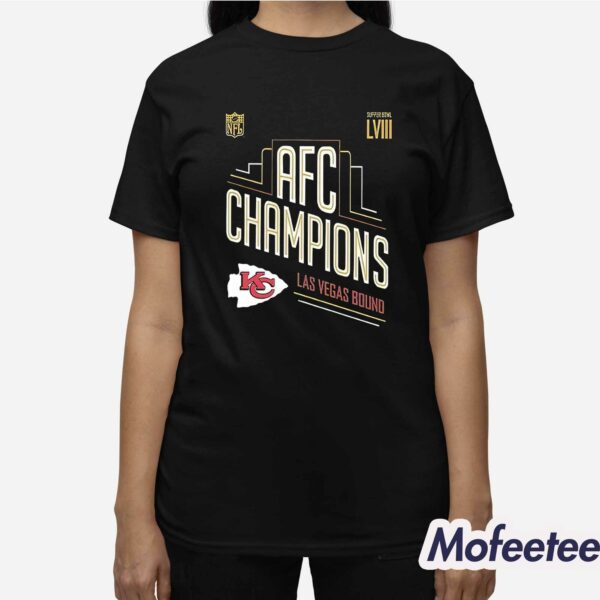 Chiefs 2024 AFC Championship Super Bowl LVIII Shirt