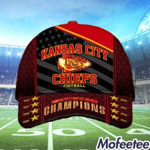 Chiefs Football 2023 AFC West Champions 3D Hat 1