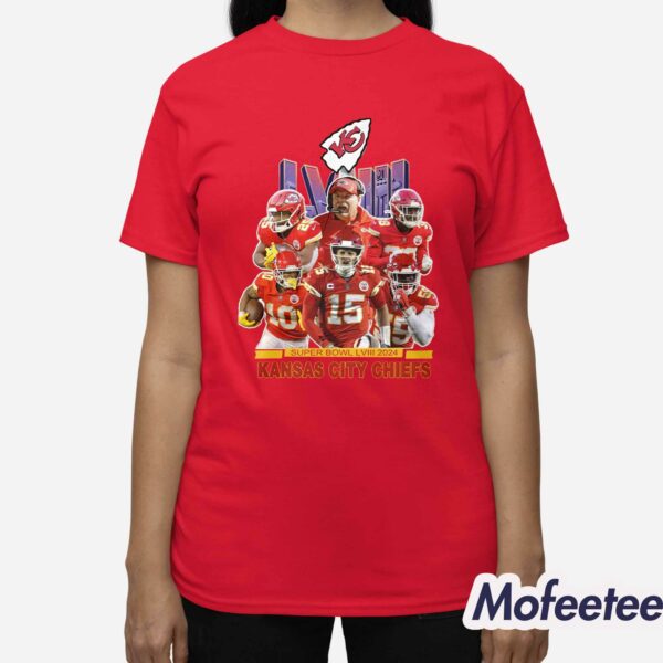 Chiefs Super Bowl LVIII 2024 Shirt