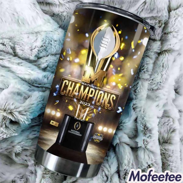 College Football 2024 Champions Washington 13-34 Michigan Tumbler