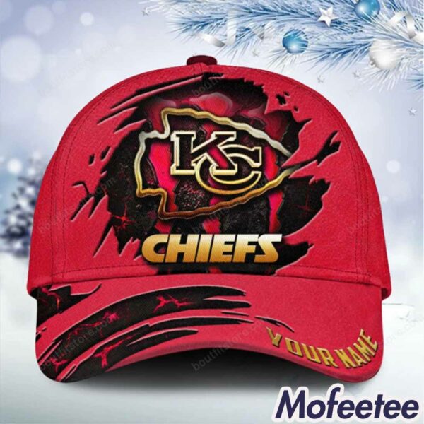 Custom Chiefs 2023 AFC Champions Hat Cap