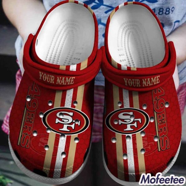 Custom Name 49ers For Gifts Fans Crocs