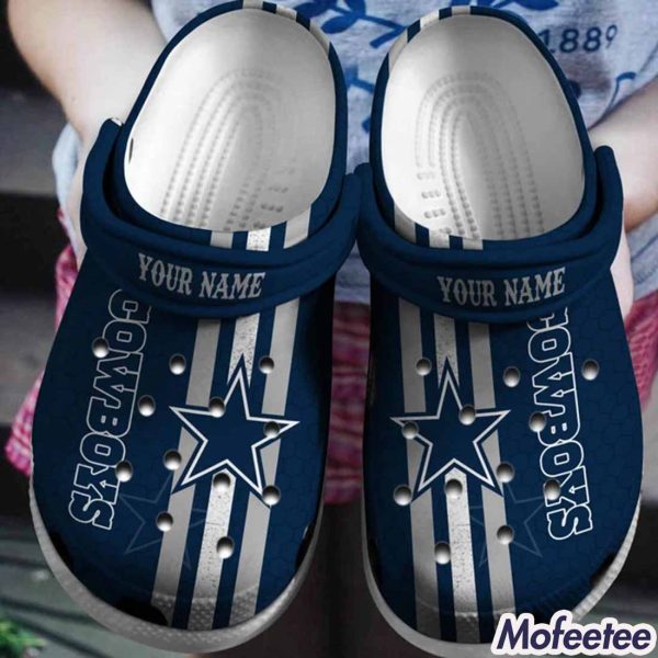 Custom Name Cowboys For Gifts Fans Crocs