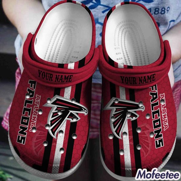 Custom Name Falcons For Gifts Fans Crocs