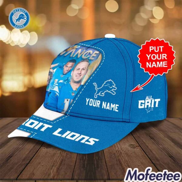 Custom Name Lions Advance Classic Hat