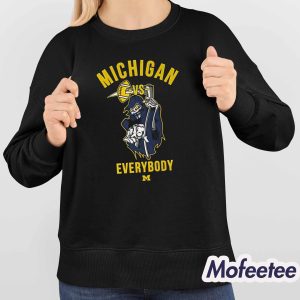 Death Michigan Vs Everybody 2024 Sweatshirt 4