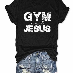 Gym And Jesus Shirt 2