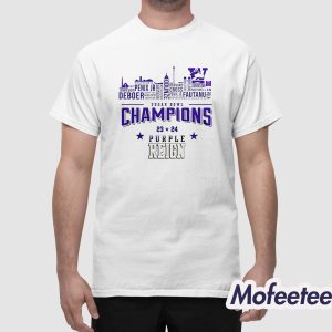 Huskies Bowl Champions 23 24 Purple Reign Shirt 1