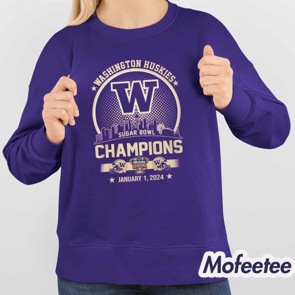 Huskies Champions January 1 2024 Allstate Shirt