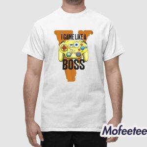 I Game Like A Boss Spongebob Squarepants Shirt 1