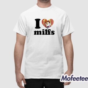 I Love Milfs Vanilla The Rabbit Shirt 1