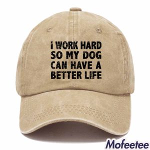 I Work Hard So My Dog Can Have A Better Life Hat 2