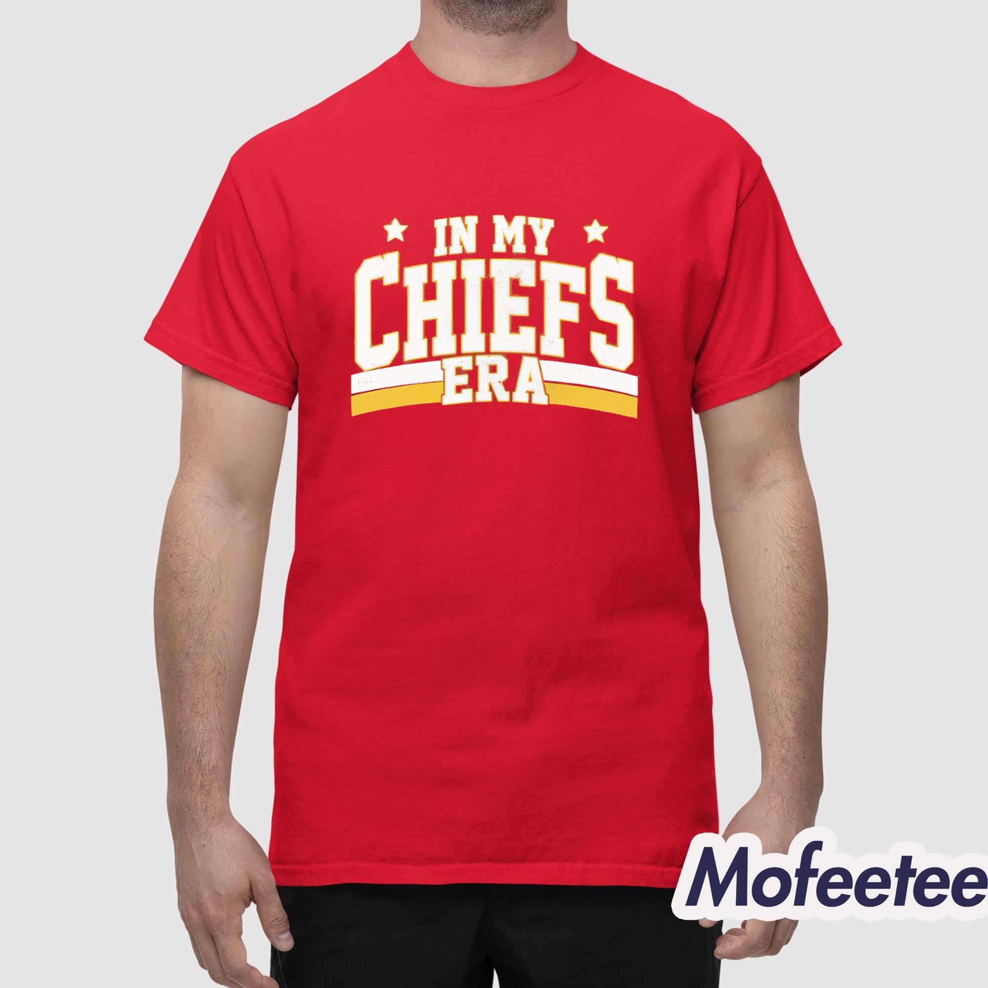  in My Chiefs Era Shirt for School Spirit Apparel for Adults and  Kids Vintage Red Shirt Adult Small : Clothing, Shoes & Jewelry