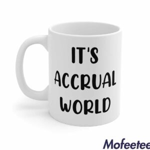 It's Accrual Word Mug