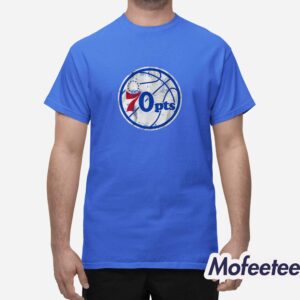 Joel Embiid Dropped 70 Points Shirt 1