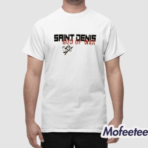 Macron Saint Denis God Of War Shirt 1