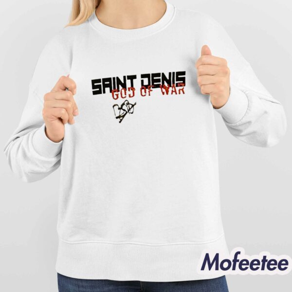 Macron Saint Denis God Of War Shirt