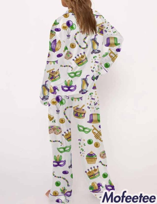 Mardi Gras New Orleans Pajama Set