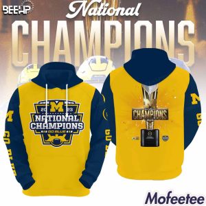 Michigan 2023 National Champions Hoodie 1