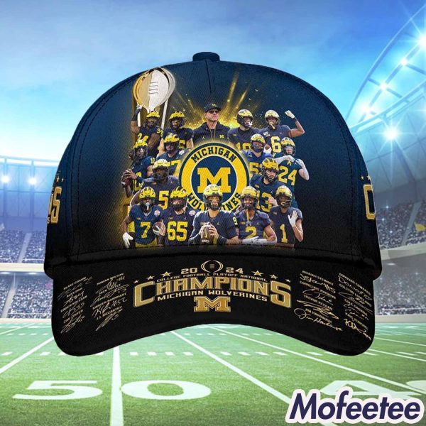 Michigan 2024 College Football Playoff National Champions Hat