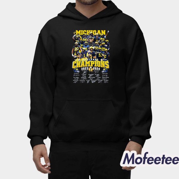 Michigan National Champions 2023 2024 Shirt