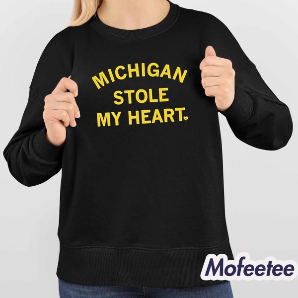 Michigan Stole My Heart Hoodie