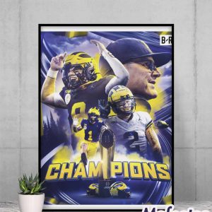 Michigan Wins The National Championship 2023 Poster 1