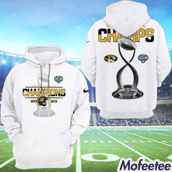 Mizzou Football Champions Cotton Bowl 2023 Hoodie