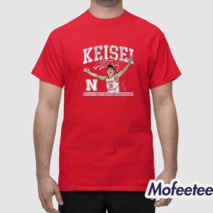 Nebraska Basketball Keisei Tominaga All Day Shirt 1