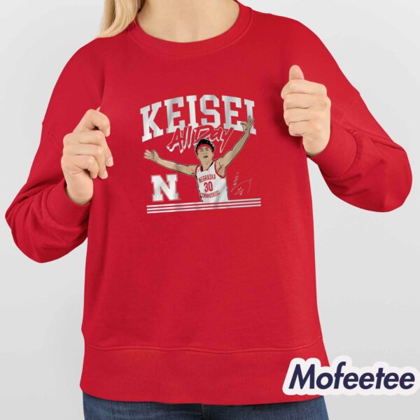 Nebraska Basketball Keisei Tominaga All Day Shirt
