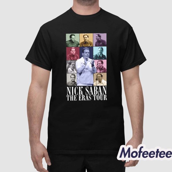 Nick Saban The Eras Tour Shirt