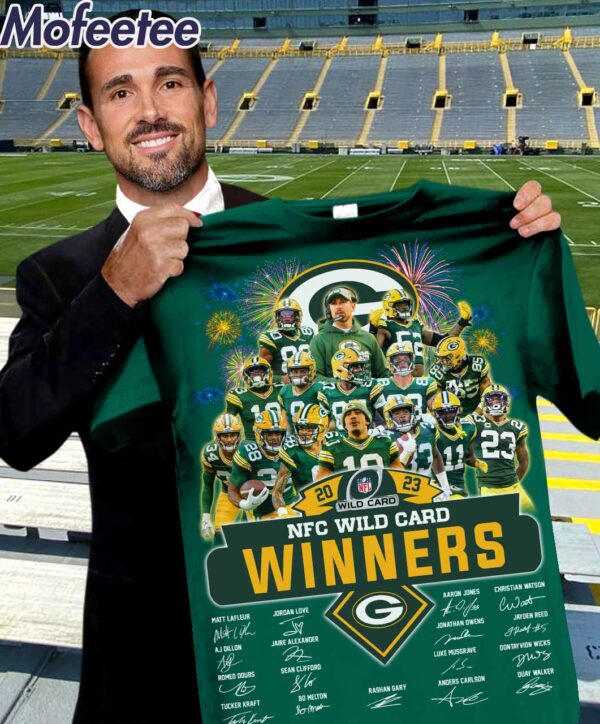 Packers 2023 NFC Wild Card Winners Shirt