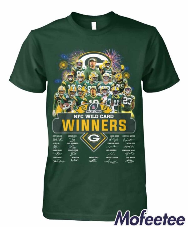 Packers 2023 NFC Wild Card Winners Shirt