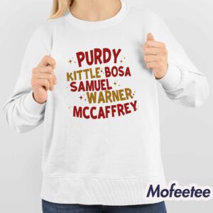 Purdy Kittle Bosa Samuel Warner Mccaffrey Sweatshirt 4