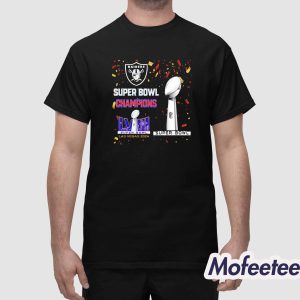 Raiders 2024 Super Bowl Champions LVIII Las Vegas Shirt 1