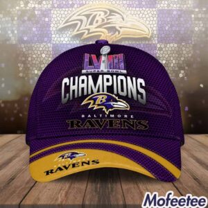 Ravens 2023 Super Bowl Champions Hat 1