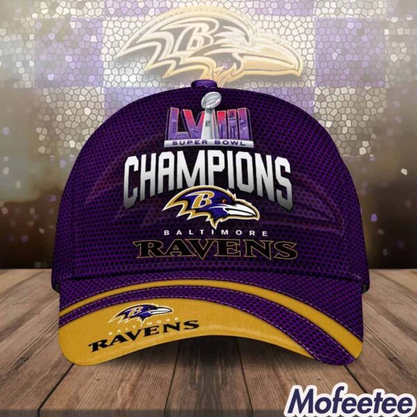 Ravens 2023 Super Bowl Champions Hat