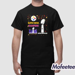 Steelers 2024 Super Bowl Champions LVIII Las Vegas Shirt 1