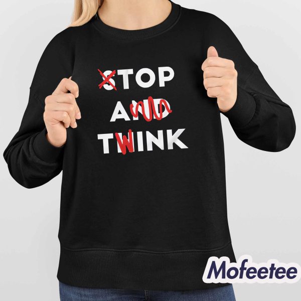 Stop And Think Sweatshirt