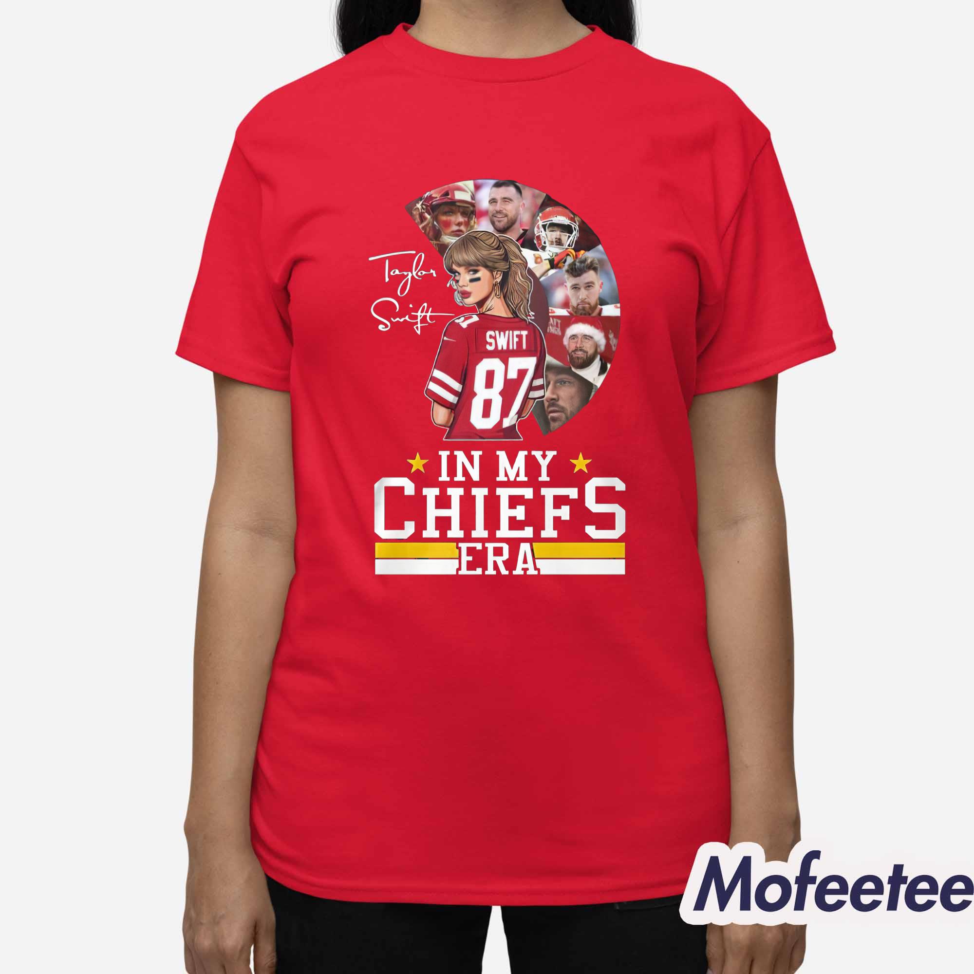 Taylor's In My Chiefs Era T-shirt,Sweater, Hoodie, And Long Sleeved,  Ladies, Tank Top