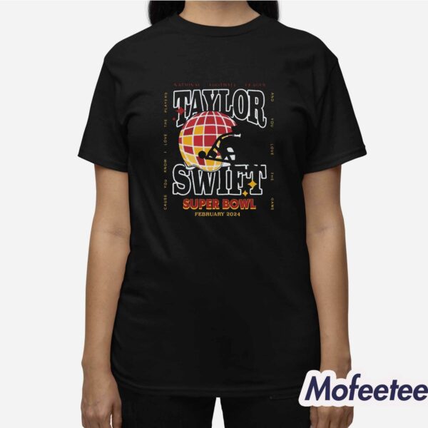 Taylor Super Bowl February 2024 Shirt