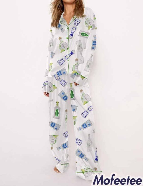 Tequila Bottles Pajama Set