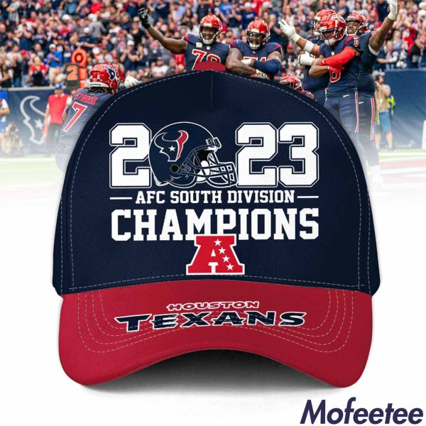 Texans 2023 AFC South Division Champions Hat